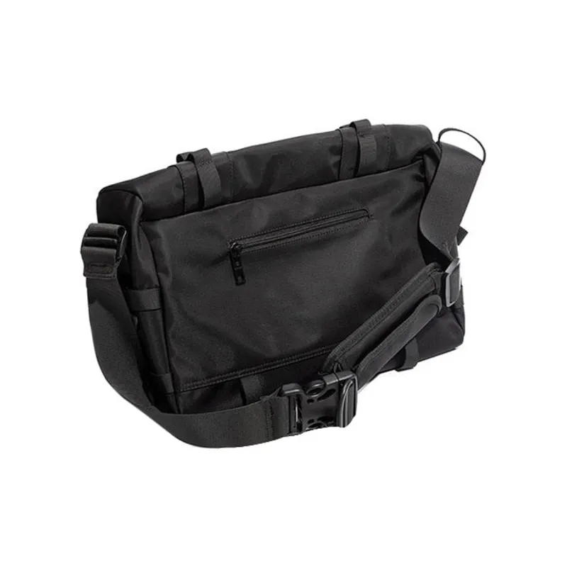 FORTEI Nylon Messenger Bag Crossbody Bags Medium Size Unisex Black-4