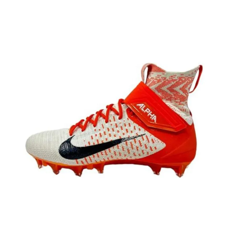 Nike Alpha Menace Pro 2 Mid White Team Orange-0