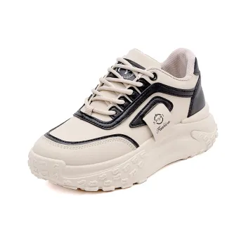 JOHLIN DREAM Wear-Resistant Height Increasing Low-Top Chunky Sneakers Women's