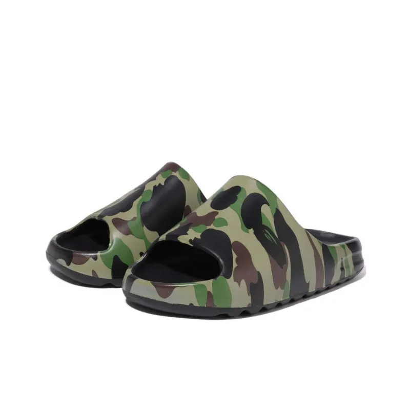 A BATHING APE 1ST CAMO Series Slide Slippers Men's-1