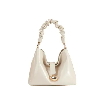 TOMATO&POTATO Cow Leather Shoulder Bag Regular Women's Ecru