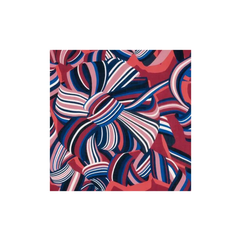 LONGCHAMP Wool Knit Scarves Women's Red-1