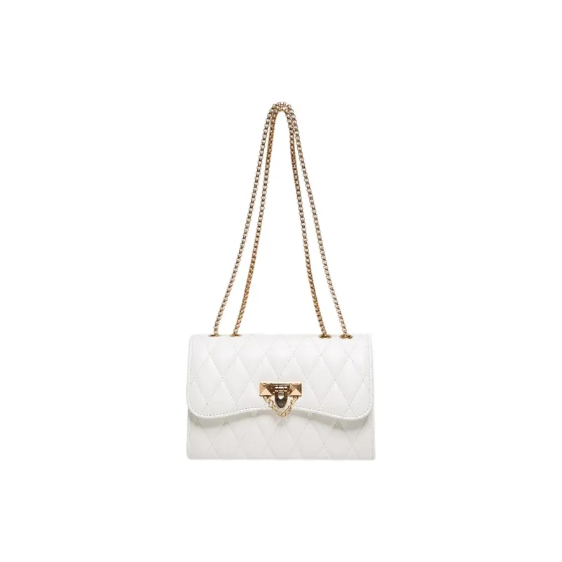 SUPERCUTE PU Crossbody Bags Shoulder Bags Regular Women's Black White/Pink/Khaki-8