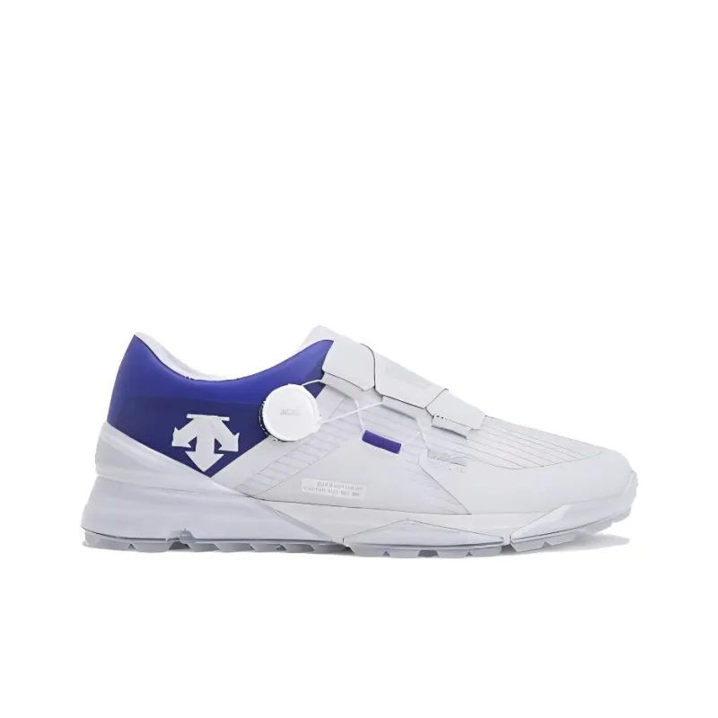 DESCENTE BOA Cushioned Slip Resistant Low Top Casual Shoes Men's White-1