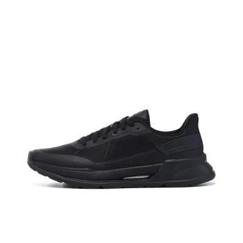 LI NING 1990 Commuter Series Diligently Pursue Low Top Casual Shoes Men's Black