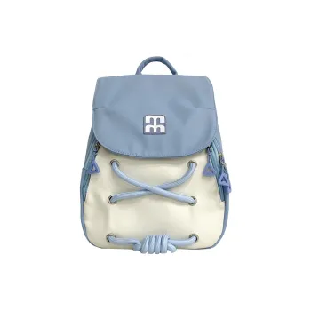 MINLUBAOLUO Nylon Fabric Backpack Women's Multicolor