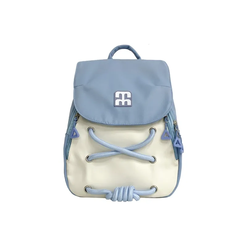 MINLUBAOLUO Nylon Fabric Backpack Women's Multicolor-0