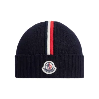 Moncler Logo appliqué Beanie