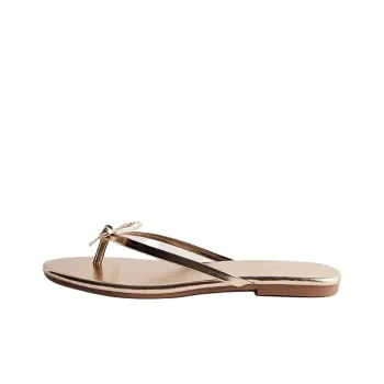 FREE PEOPLE Flip Flops Women's Gold