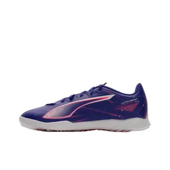 PUMA Ultra 5 MG Rubber Short Studs Artificial Ground Anti Slip Wear Resistant Soccer Shoes Men's Purple