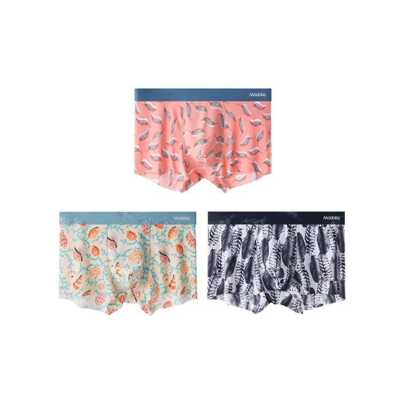 MADALLO Boxer Shorts Summer Men's 4 Pack-2