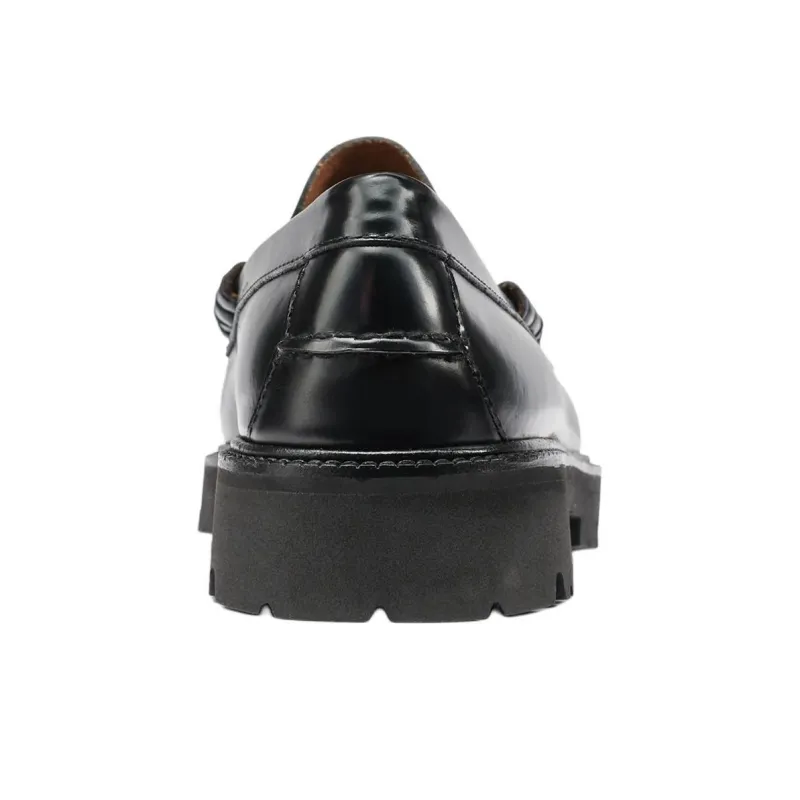 G.H. Bass & Co. Lincoln Bit Super Lug Weejuns Loafers Men's Black-4