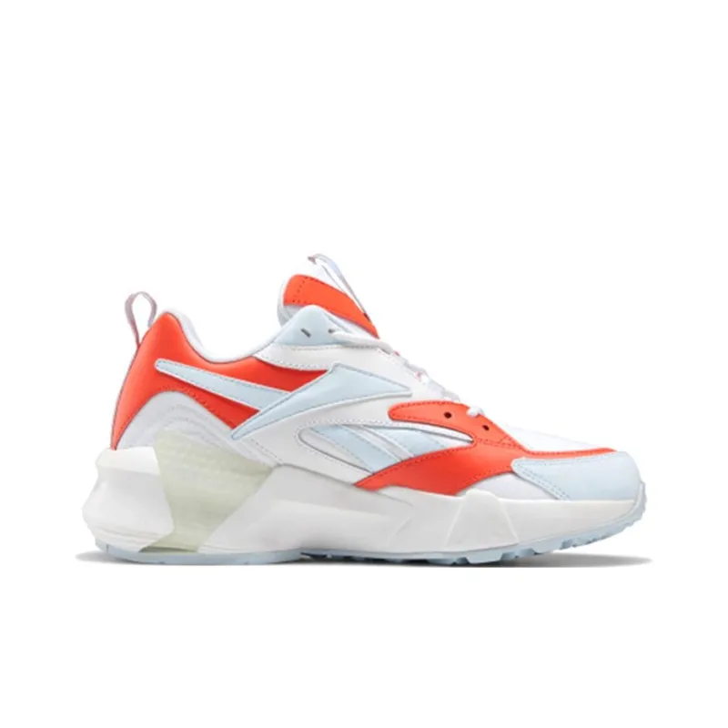 Reebok Aztrek Double Mix Vivid Orange Glass Blue Women's-1