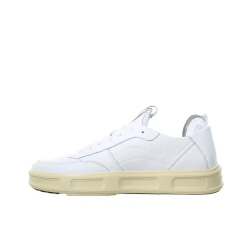 FESSURA Reflex Action Low-Top Skateboard Shoes Unisex White