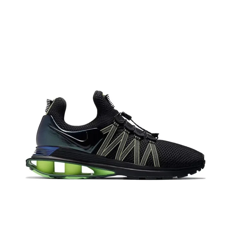 Nike Shox Gravity Black Hot Lime-1