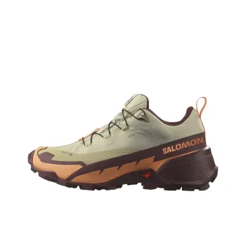 SALOMON CROSS HIKE 2 Cushioning, Wear Resistant Low Top Outdoor Shoes Women's Light Green