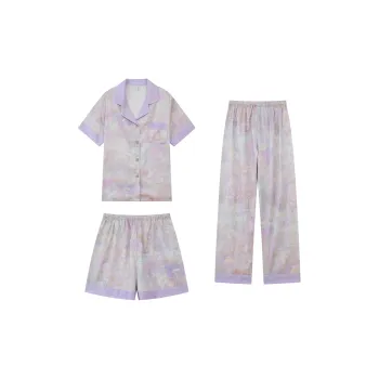 Kosrood Pajama Set Women's Purple Mist Miyun