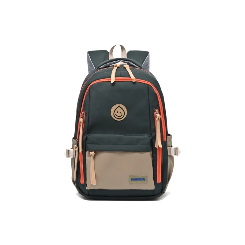 MINLUBAOLUO Nylon Fabric Casual Versatile Backpack For College Students Regular Unisex Multicolor-14
