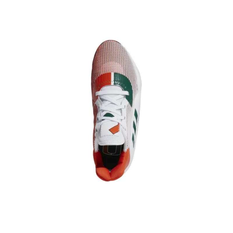 Adidas Pro Bounce Madness 2019 Low Cushioned Slip-Resistant Low-Top Basketball Shoes Men's Orange-3
