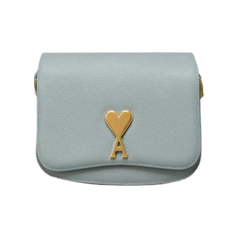 AMIPARIS Logo Plaque Foldover Top Shoulder Bag-0