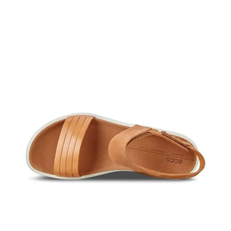 Ecco One Strap Sandals Women's Brown-4