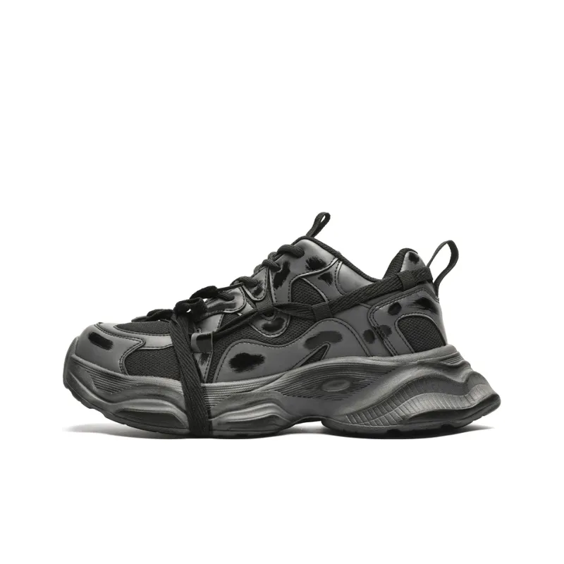 AiJP Cushioning Anti Slip And Wear Resistant Coverage Low Top Chunky Sneakers Unisex-6
