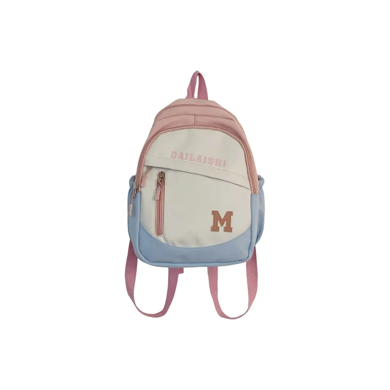 KAKAXI Nylon Backpack Regular Women's Black/Purple/Yellow/Green/Blue/Pink-15
