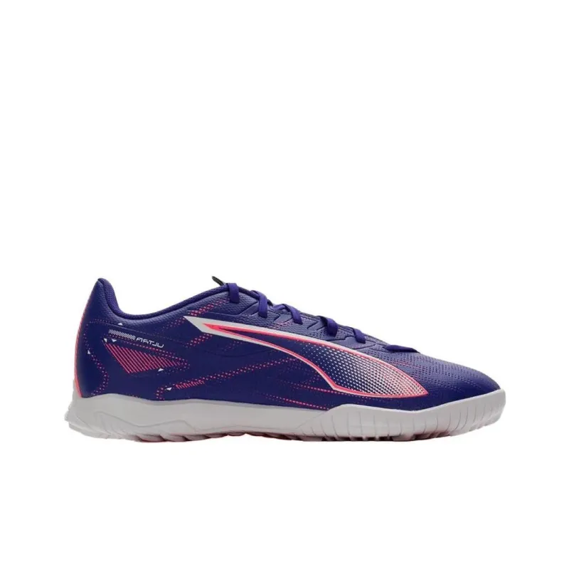 PUMA Ultra 5 MG Rubber Short Studs Artificial Ground Anti-Slip Wear-Resistant Soccer Shoes Men's Purple-1