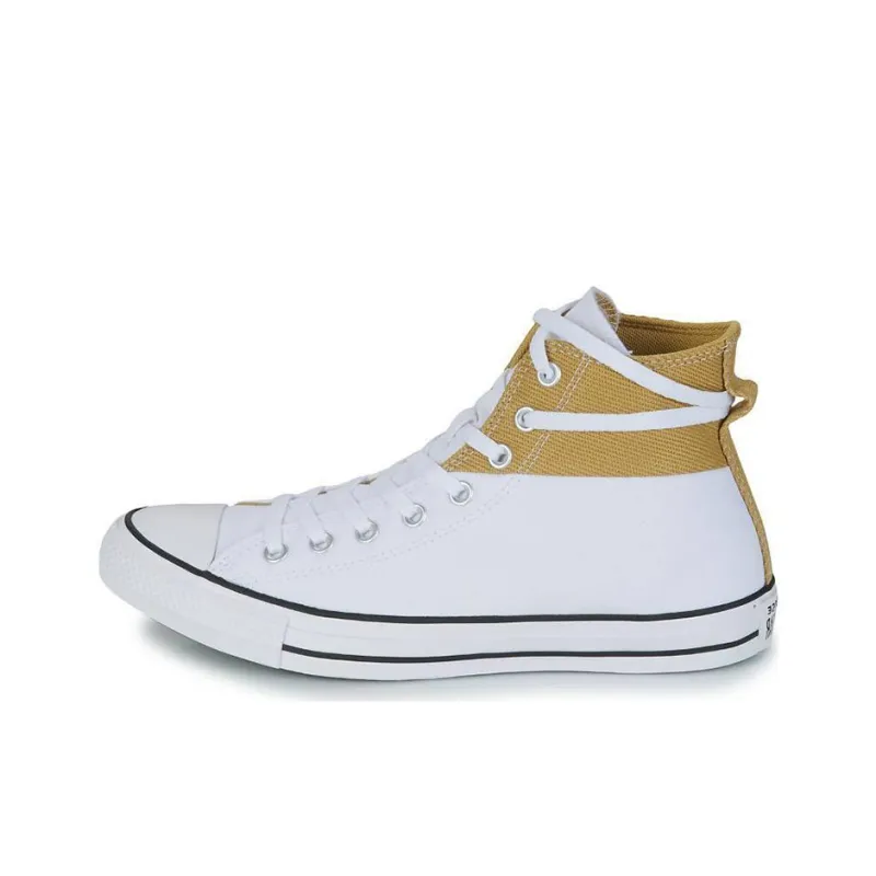 Converse Chuck Taylor All Star Durable Lightweight Cushioning High Top Canvas Shoes Men's White-0