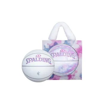SPALDING Shan Hai Jing Series PU Basketball White Size 7 Reflective Unisex