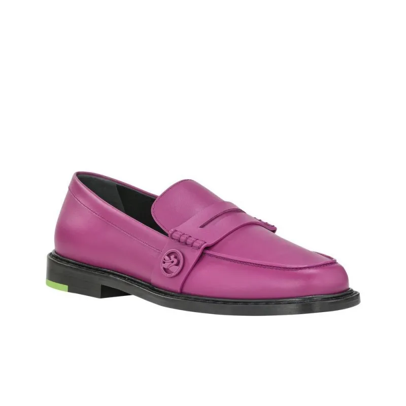 LONGCHAMP BOX-TROT Loafers Women's Purple-2