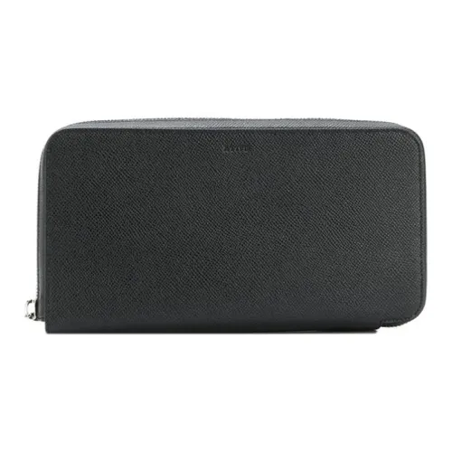 BALLY Cow Leather Wallet Men's Black