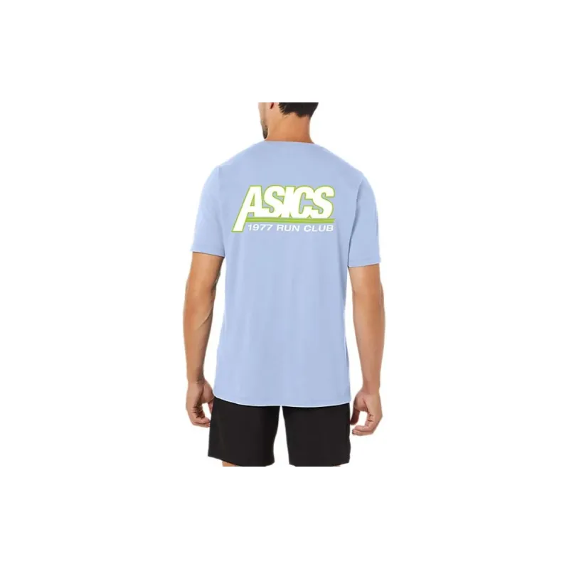 Asics 1977 RUN CLUB Regular T-Shirt Unisex Soft Sky Blue-1