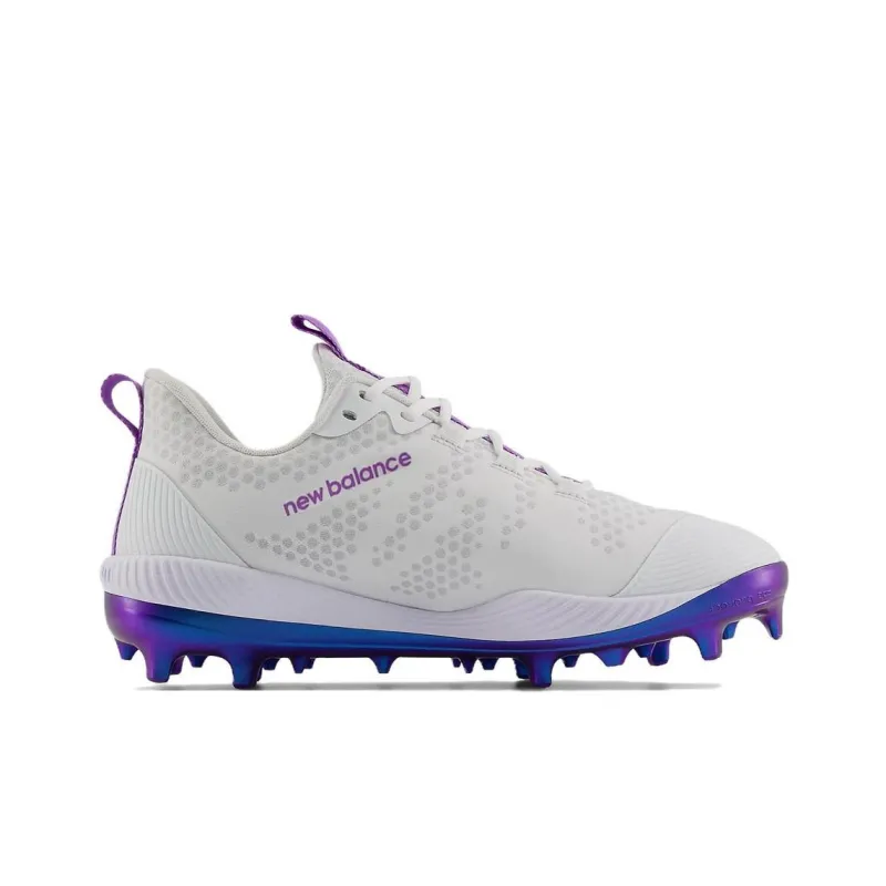 New Balance NB FuelCell Compv3 Cushioning, Wear Resistant Low Top Training Shoes Men's White Purple-1