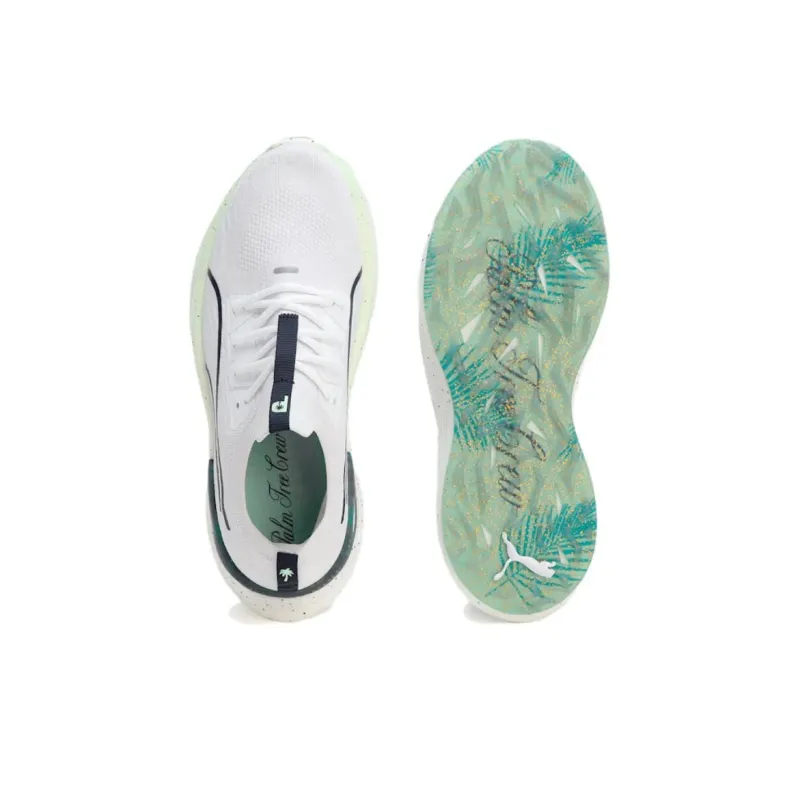 PUMA Slip Resistant And Abrasion Resistant Support Low Top Golf Shoes Men's White-3