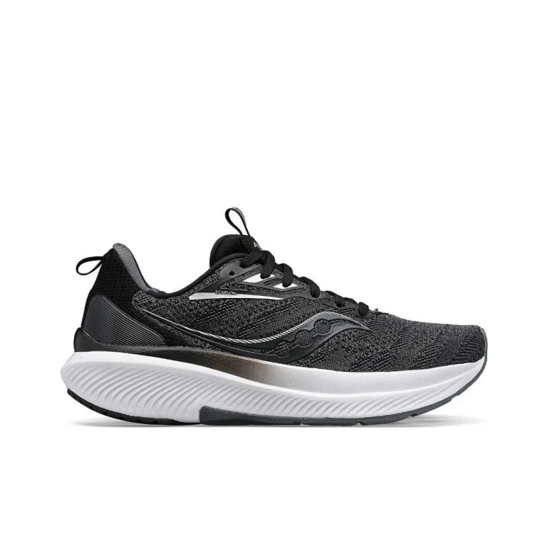 Saucony Echelon 9 Black White Women's-1