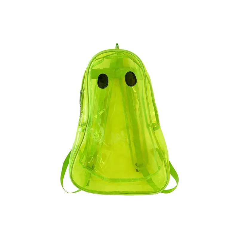 Bywhich PVC Backpack Regular Unisex White Green-1