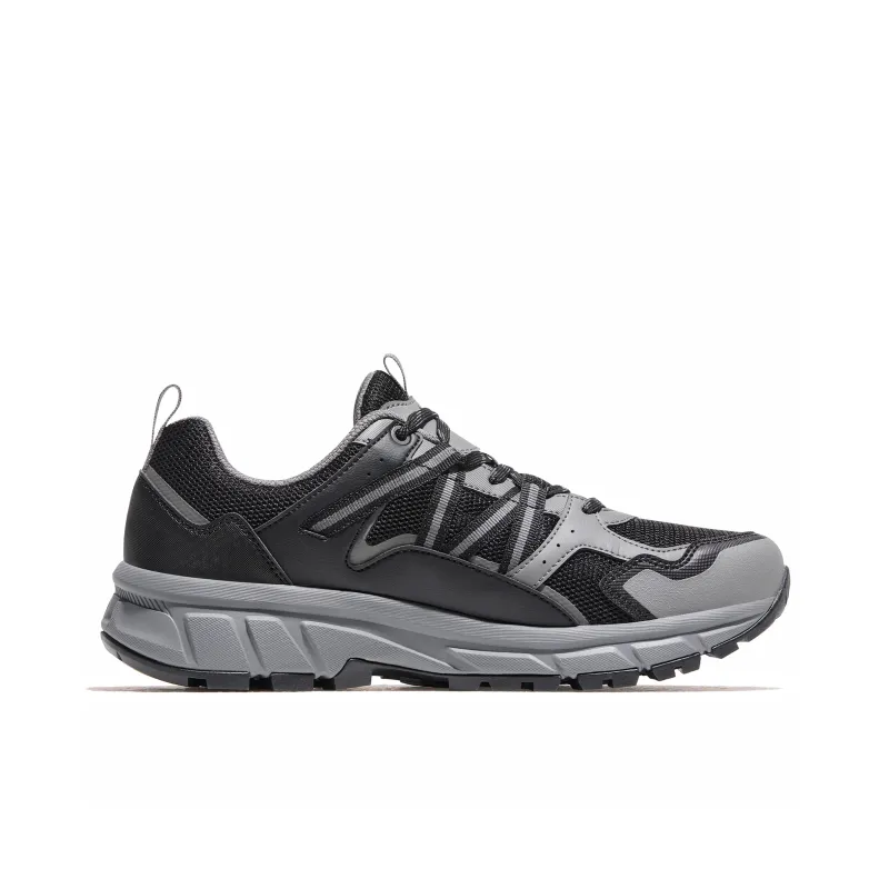 CAMEL Cushioned Anti Slip And Wear Resistant Lightweight Low Top Hiking Shoes Men's Gray Black-1