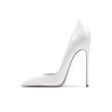 Patent Leather White 10.5cm