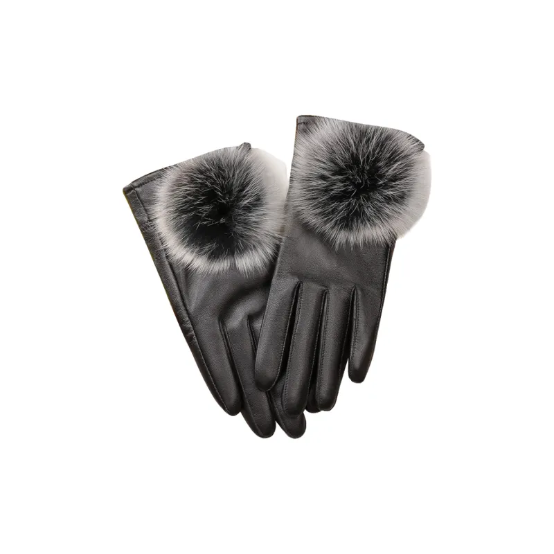 MITHAOL KUSC Sheepskin Gloves Women's-0
