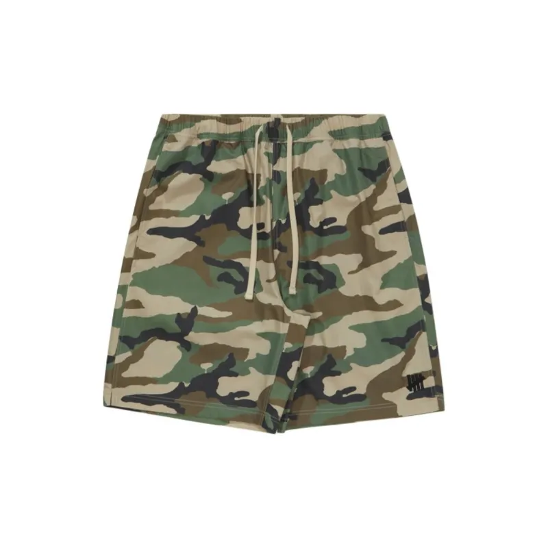 UNDEFEATED Casual Shorts Unisex Forest Camouflage L - POIZON 