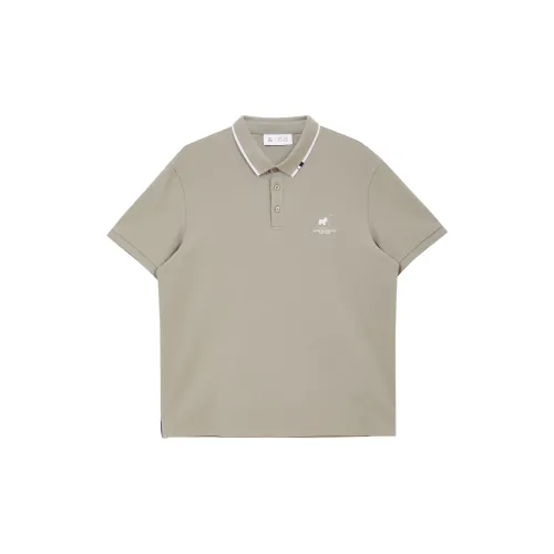 JACK&JONES Polo Shirts Men E02 Sage Green