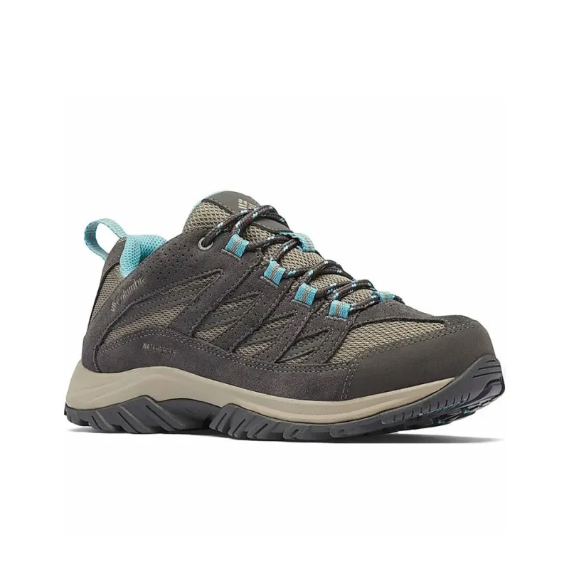 Columbia Crestwood Waterproof And Breathable Low-Top Trekking Shoes Women's Black-2