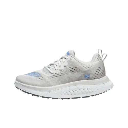 KEEN WK400 Cushioning Anti-Slip Wear-Resistant Breathability Low-Top Casual Shoes Women's Gray