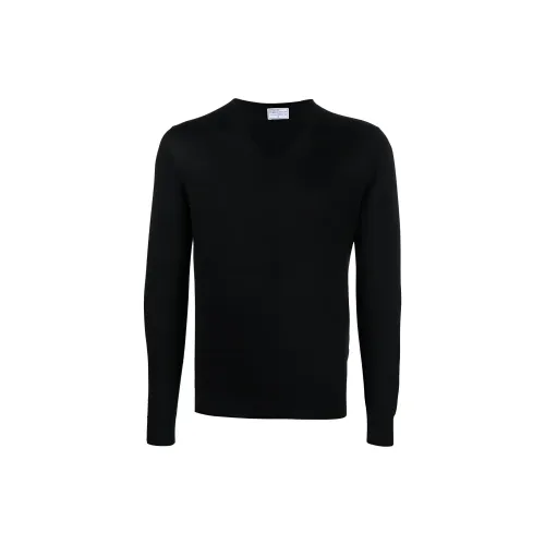 FEDELI V-neck Long-sleeve Jumper