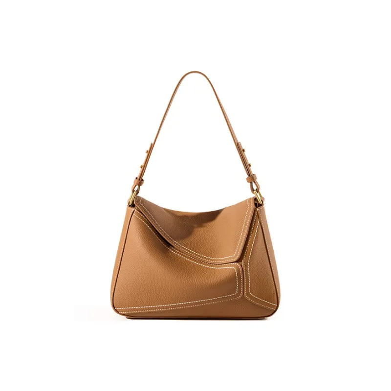 Carnival Keep Top Grain Cow Leather Shoulder Bag Crossbody Bag Regular Women's Multicolor-3