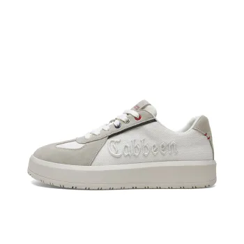 Cabbeen Classic Airplane Head Knitted Fabric Wear Resistant Slip Resistant Low Top Skateboard Shoes Men's Multicolor