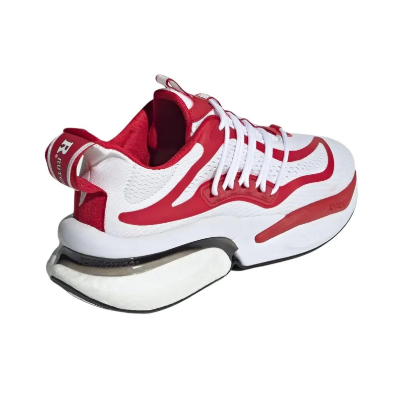 Adidas Rutgers Alphaboost V1 Cloud White Team Power Red Core Black-3