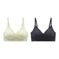 2 Pack (Milk Green+Black)