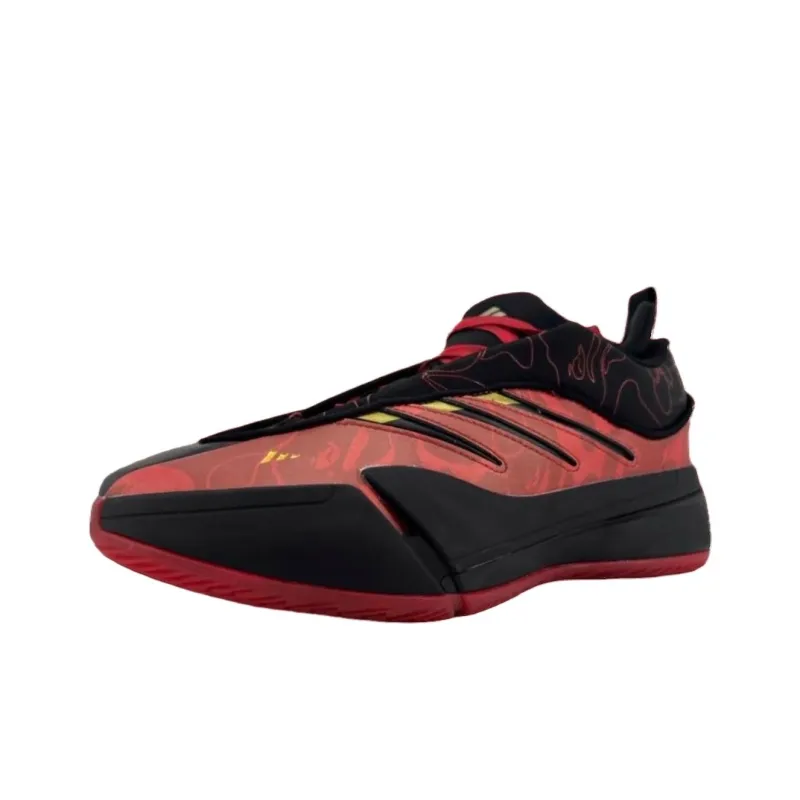 Adidas Dame 9 'BAPE Black Scarlet' Sneakers-1